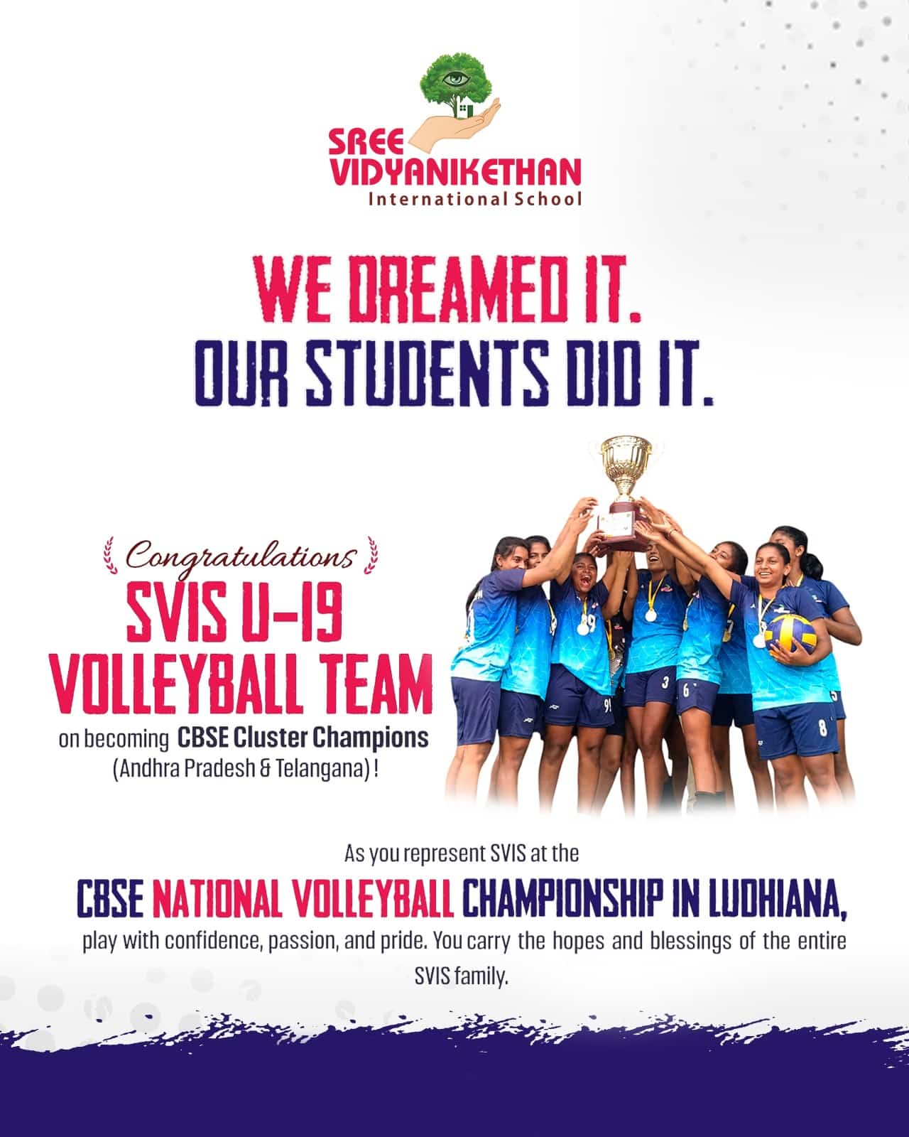 CBSE U-19 Volleyball Cluster Championship